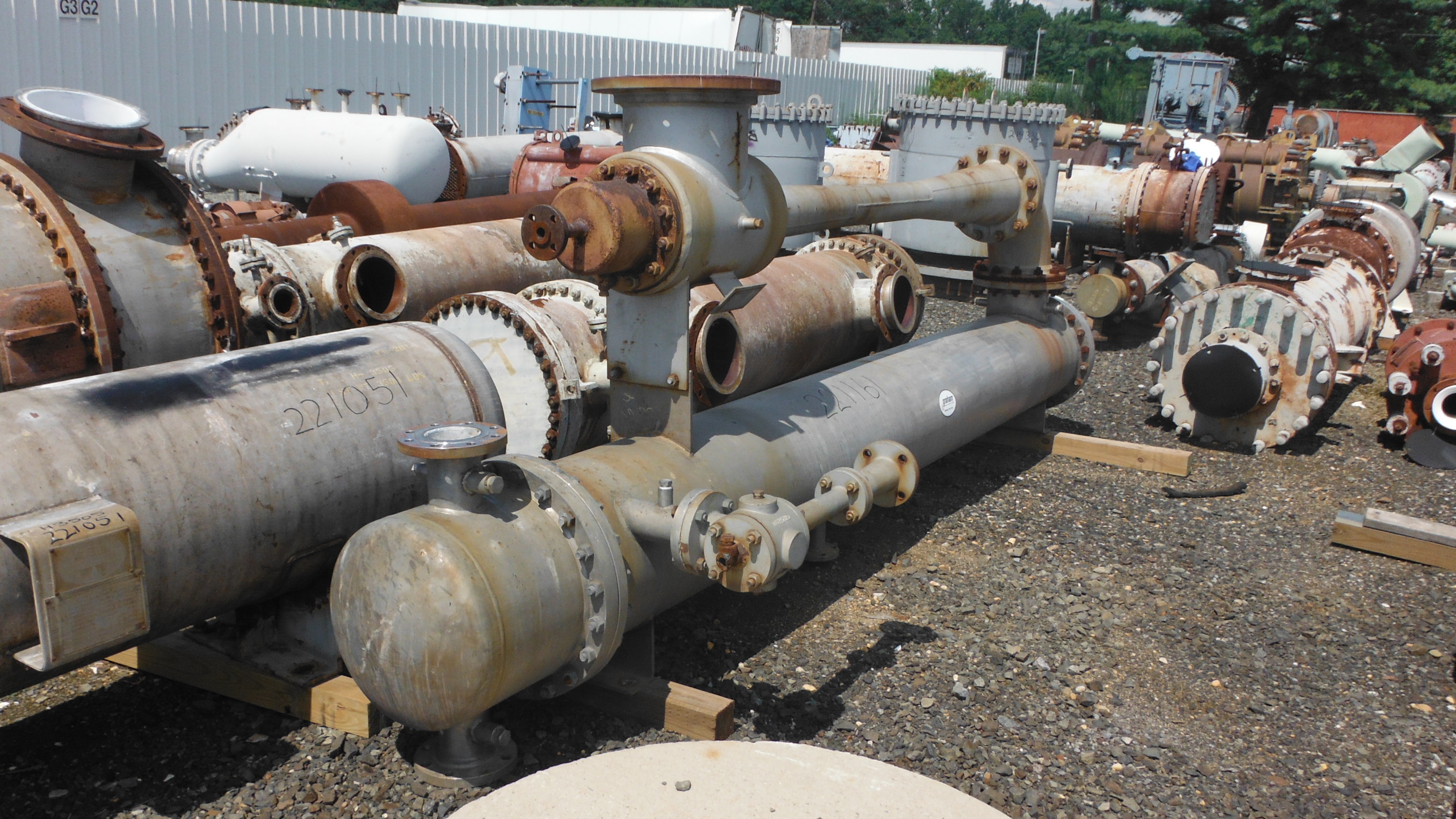 Stainless Steel 316 Graham Shell and Tube Heat Exchanger - IPP# 221161