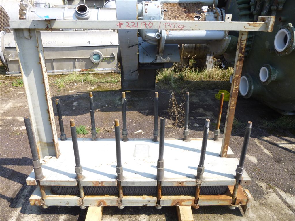  Stainless Steel 316 Plate and Frame Heat Exchanger 36.3 m² (390.7 ft²) For Sale - IPP# 221170