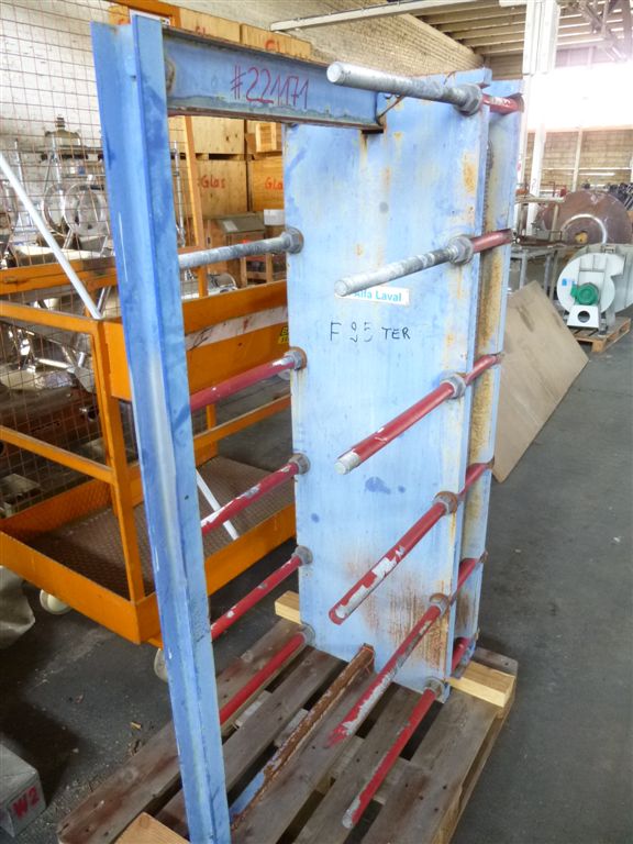  Stainless Steel Austenitic Plate and Frame Heat Exchanger 13.9 m² (150 ft²) For Sale - IPP# 221171