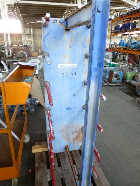  Stainless Steel Austenitic Plate and Frame Heat Exchanger 13.9 m² (150 ft²) For Sale - IPP# 221171