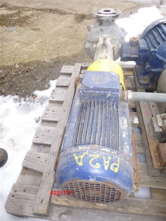  Reciprocating Pump 25 m3/h (110.1 GPM) Stainless Steel 316 For Sale - IPP# 221177