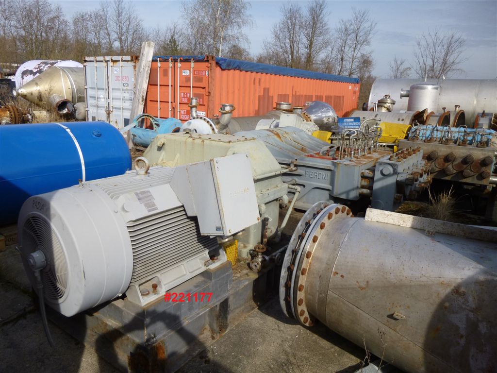  Reciprocating Pump 25 m3/h (110.1 GPM) Stainless Steel 316 For Sale - IPP# 221177