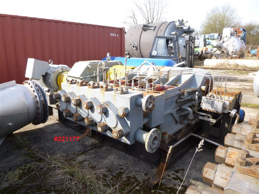  Reciprocating Pump 25 m3/h (110.1 GPM) Stainless Steel 316 For Sale - IPP# 221177