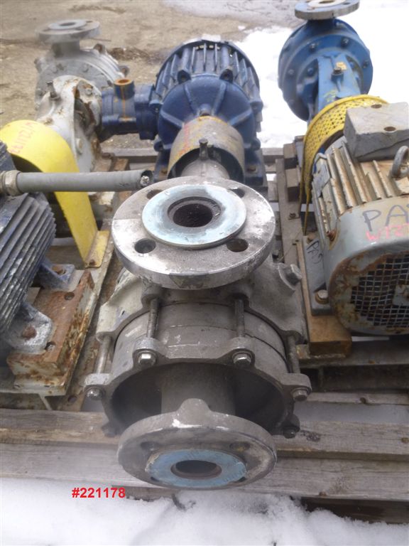  Reciprocating Pump 25 m3/h (110.1 GPM) Stainless Steel 316 For Sale - IPP# 221178