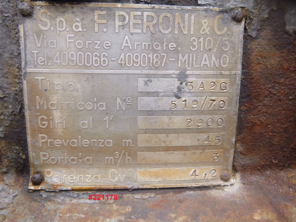  Reciprocating Pump 25 m3/h (110.1 GPM) Stainless Steel 316 For Sale - IPP# 221178