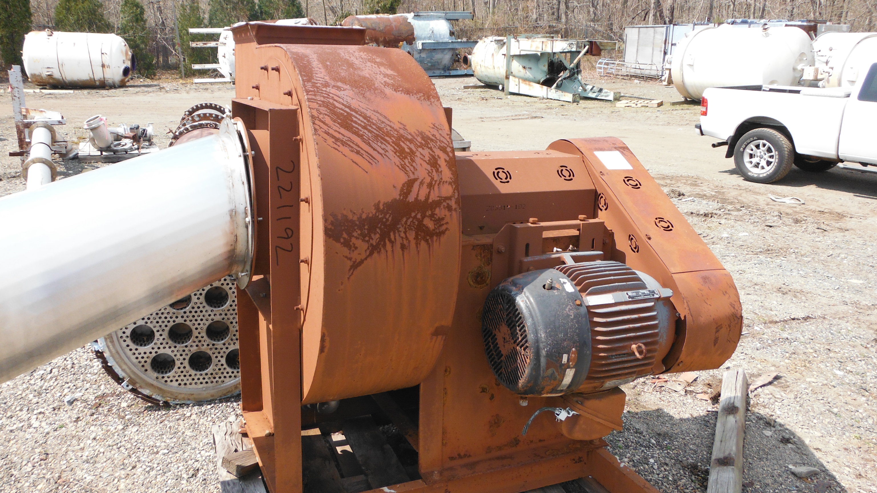  Carbon Steel  Blower 9,345 m3/h (5,500 CFM) For Sale - IPP# 221192