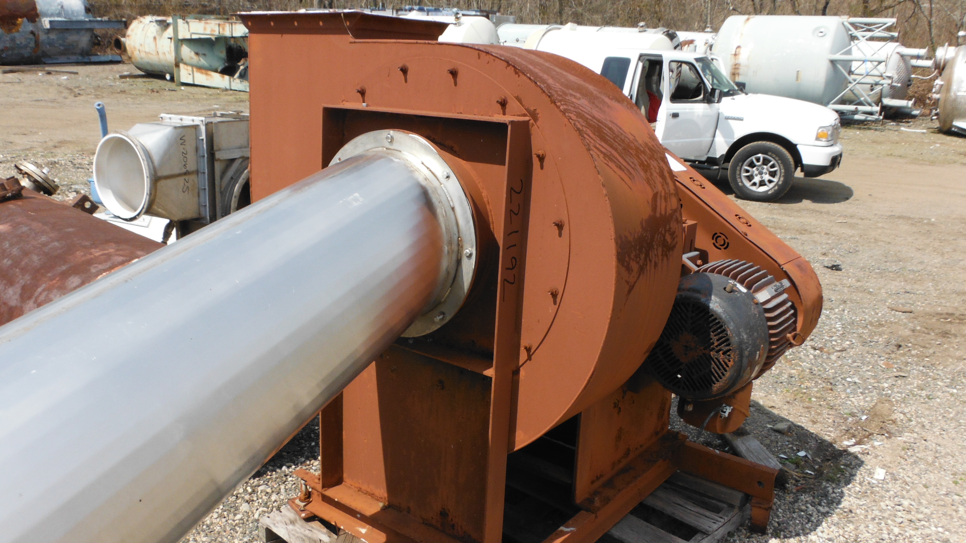  Carbon Steel  Blower 9,345 m3/h (5,500 CFM) For Sale - IPP# 221192
