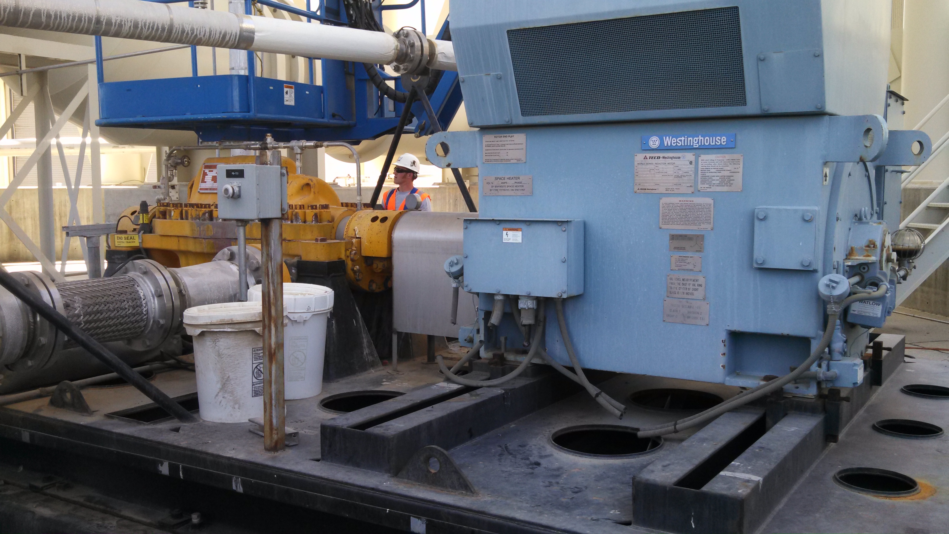 Carbon Steel Flowserve DA Centrifugal Pump - IPP# 221285
