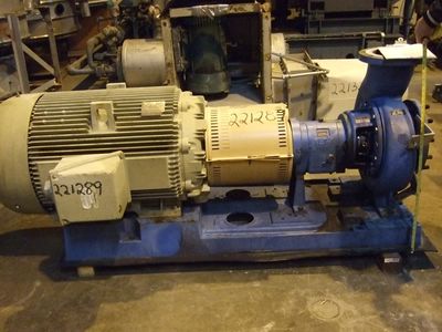 Stainless Steel 316 Goulds ITT 3196 Centrifugal Pump - IPP# 221289