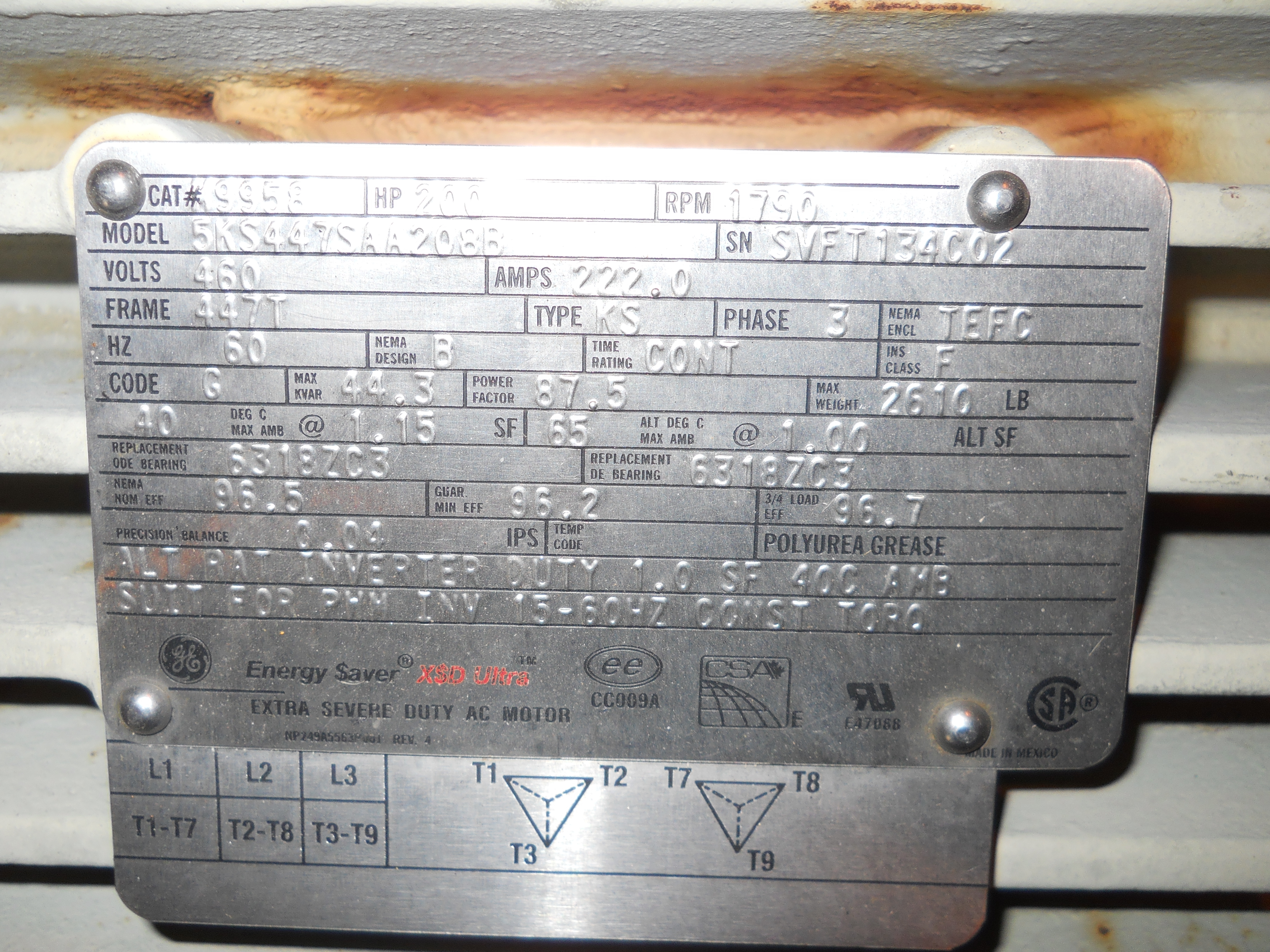 Stainless Steel 316 Goulds ITT 3196 Centrifugal Pump - IPP# 221289