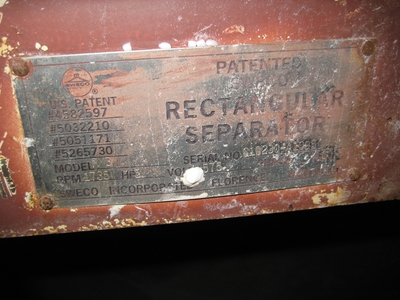 Stainless Steel 304 Separators Screener - IPP# 221345