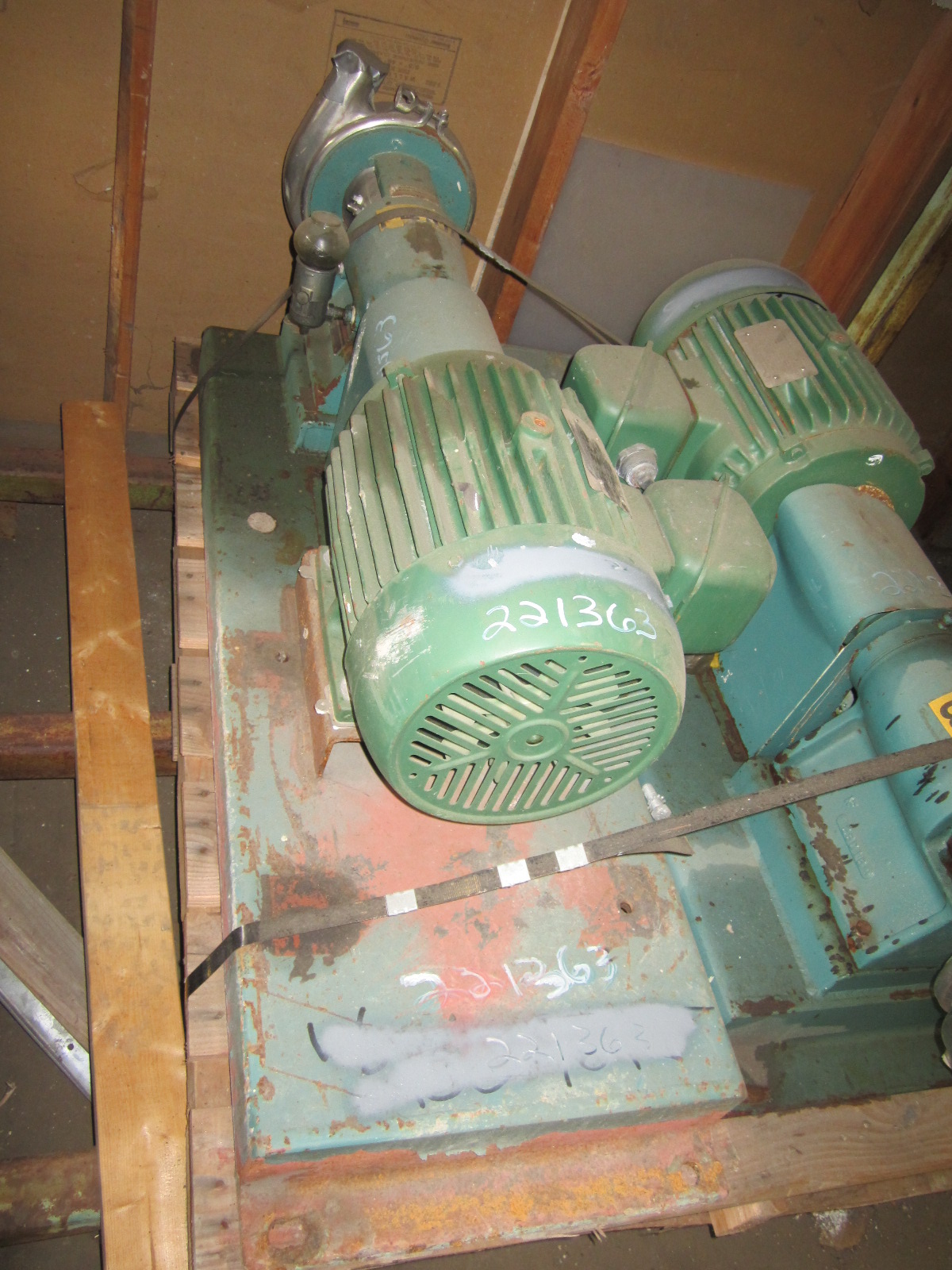Stainless Steel 304 Tri Clover Z0779 Centrifugal Pump - IPP# 221363