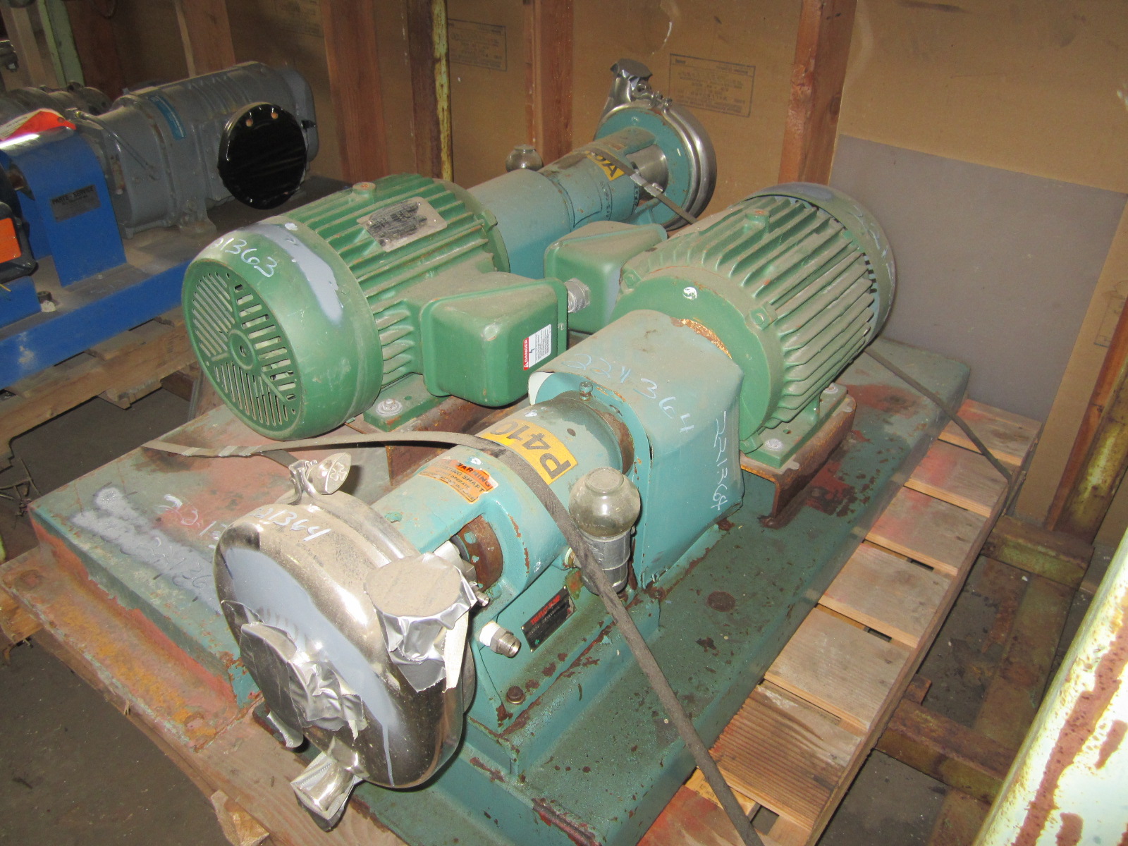 Stainless Steel 304 Tri Clover Z0779 Centrifugal Pump - IPP# 221364