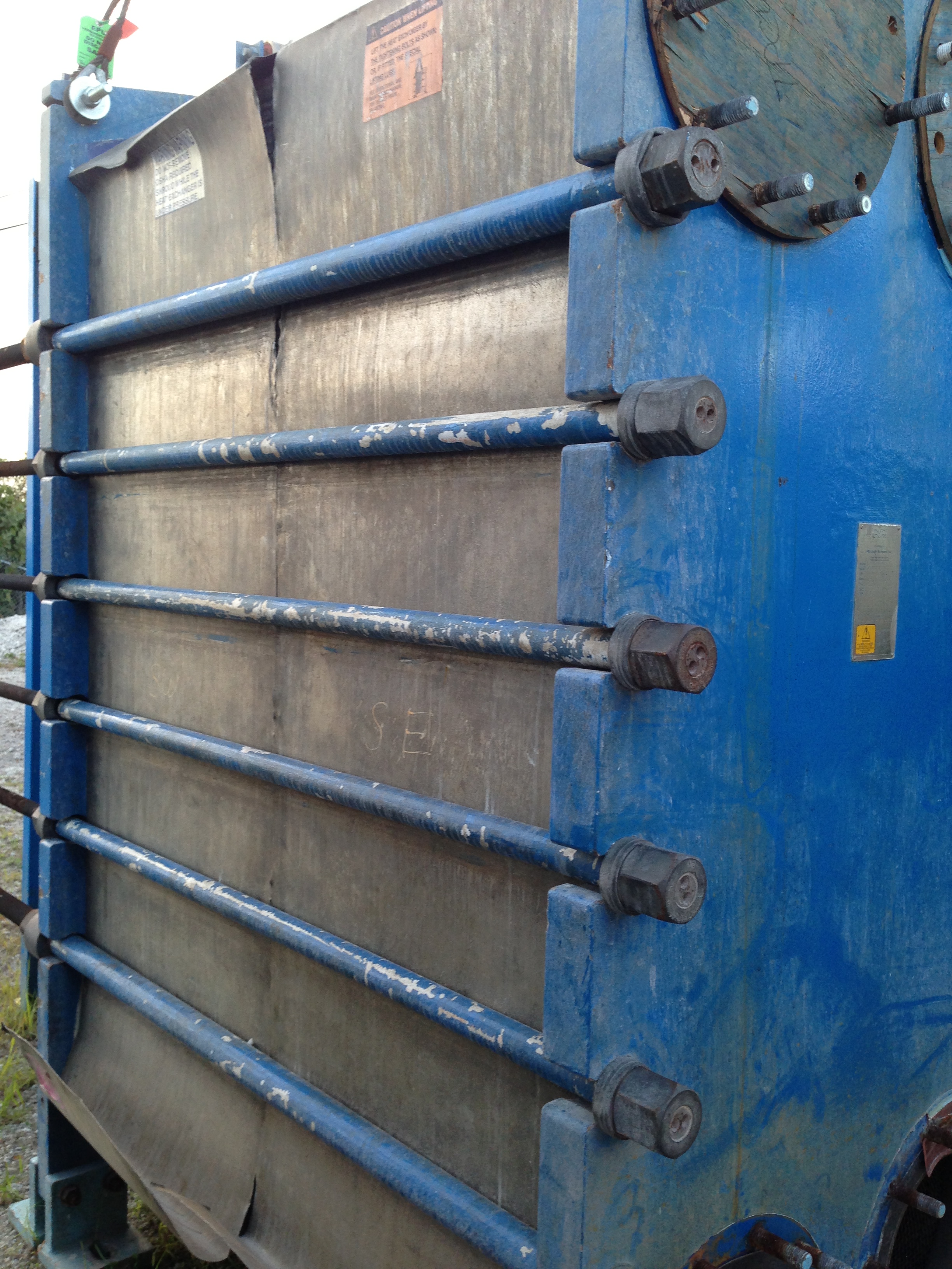 Titanium Plate and Frame Heat Exchanger - IPP# 221366