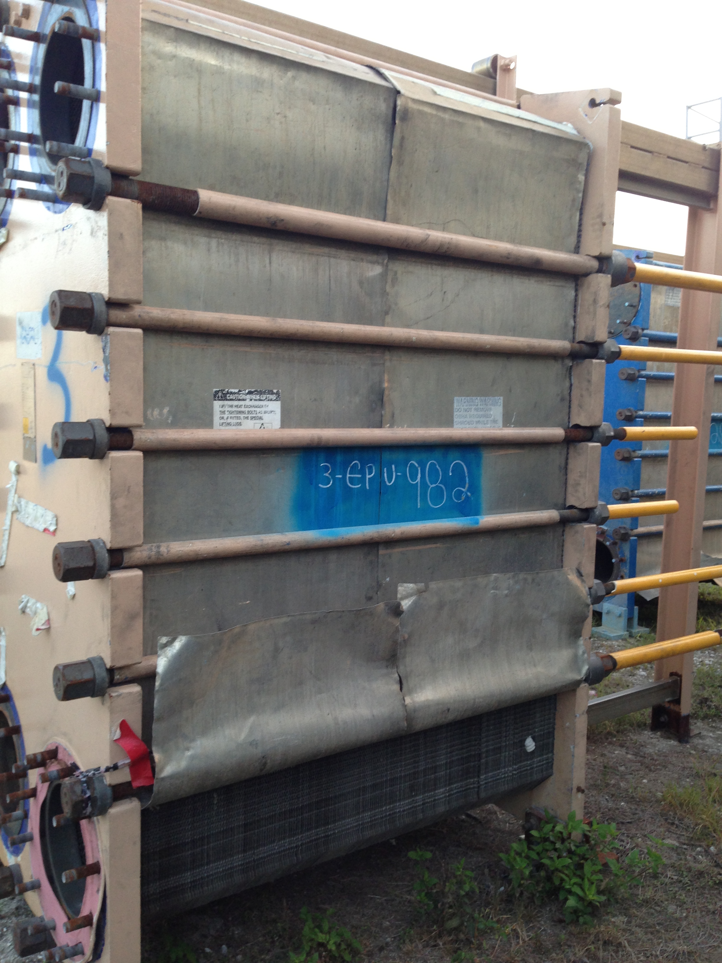 Titanium Plate and Frame Heat Exchanger - IPP# 221370