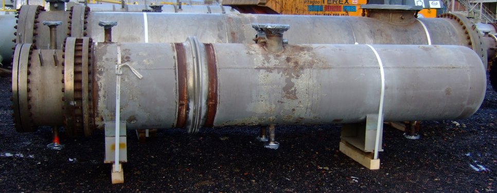 Stainless Steel 316 Graham Manf ltd AXU-644-3698 Shell and Tube Heat Exchanger - IPP# 221566