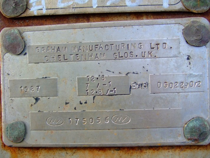 Stainless Steel 316 Graham Manf ltd AXU-644-3698 Shell and Tube Heat Exchanger - IPP# 221567
