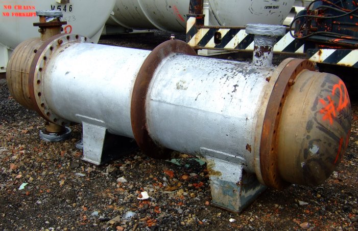 Stainless Steel 304 Sombroek Shell and Tube Heat Exchanger - IPP# 221537