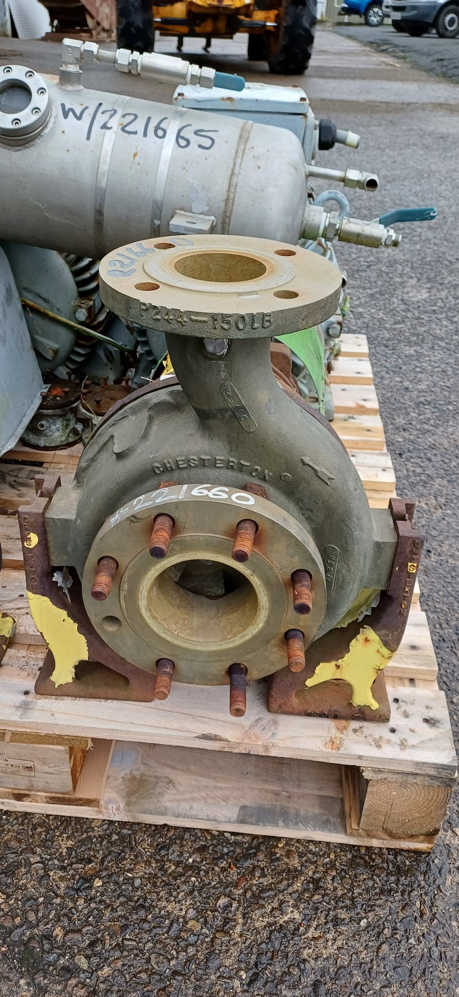 Hastelloy - B A.W. Chesterton Centrifugal Pump - IPP# 221660