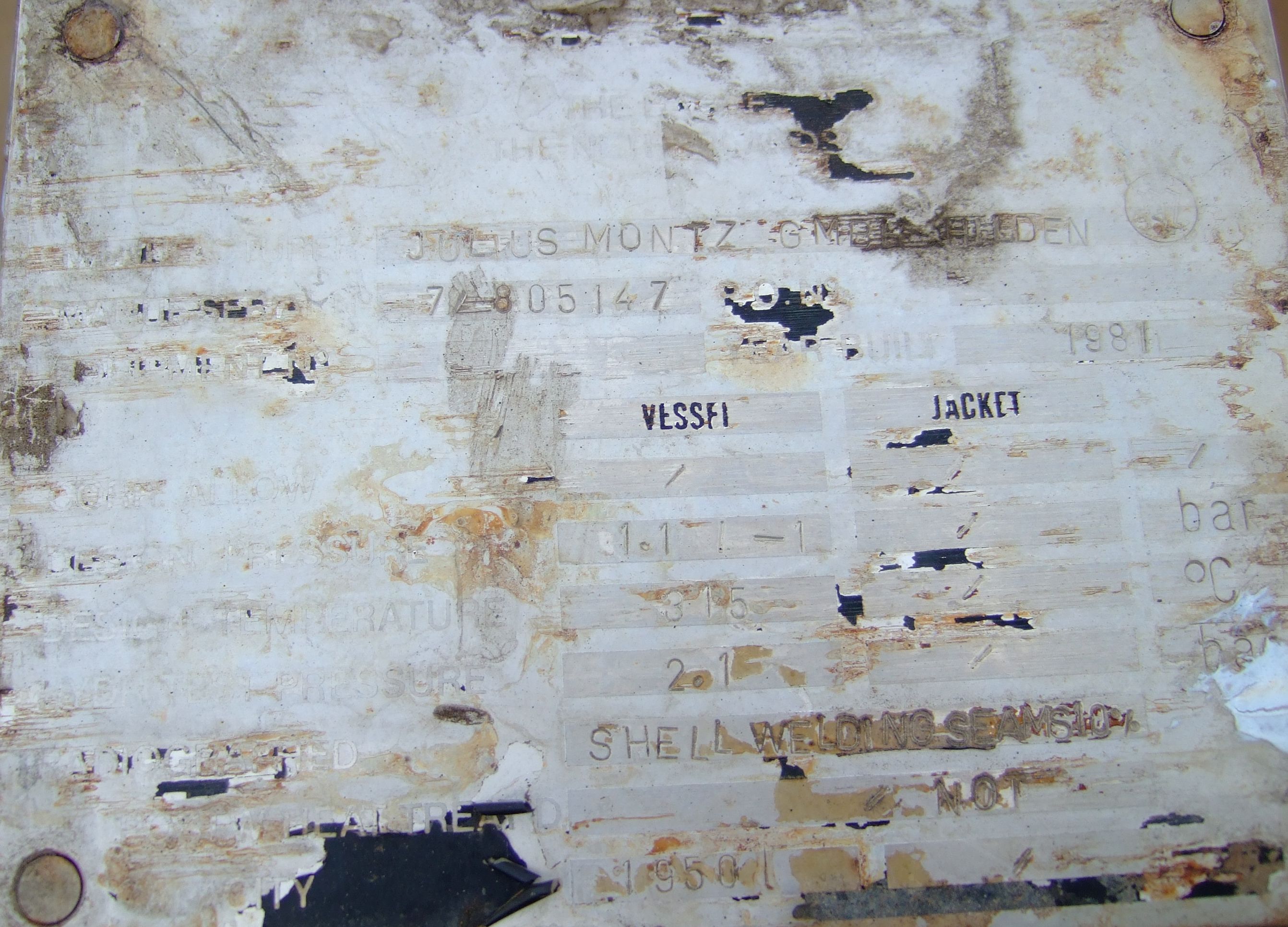 Stainless Steel 316 Julius Montz Packed Column - IPP# 221626