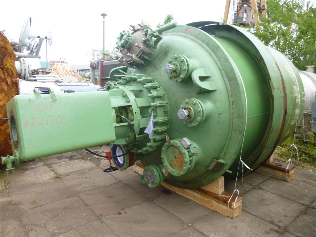 Glasslined Technoglass CE Batch-Type Agitated Reactor - IPP# 221705