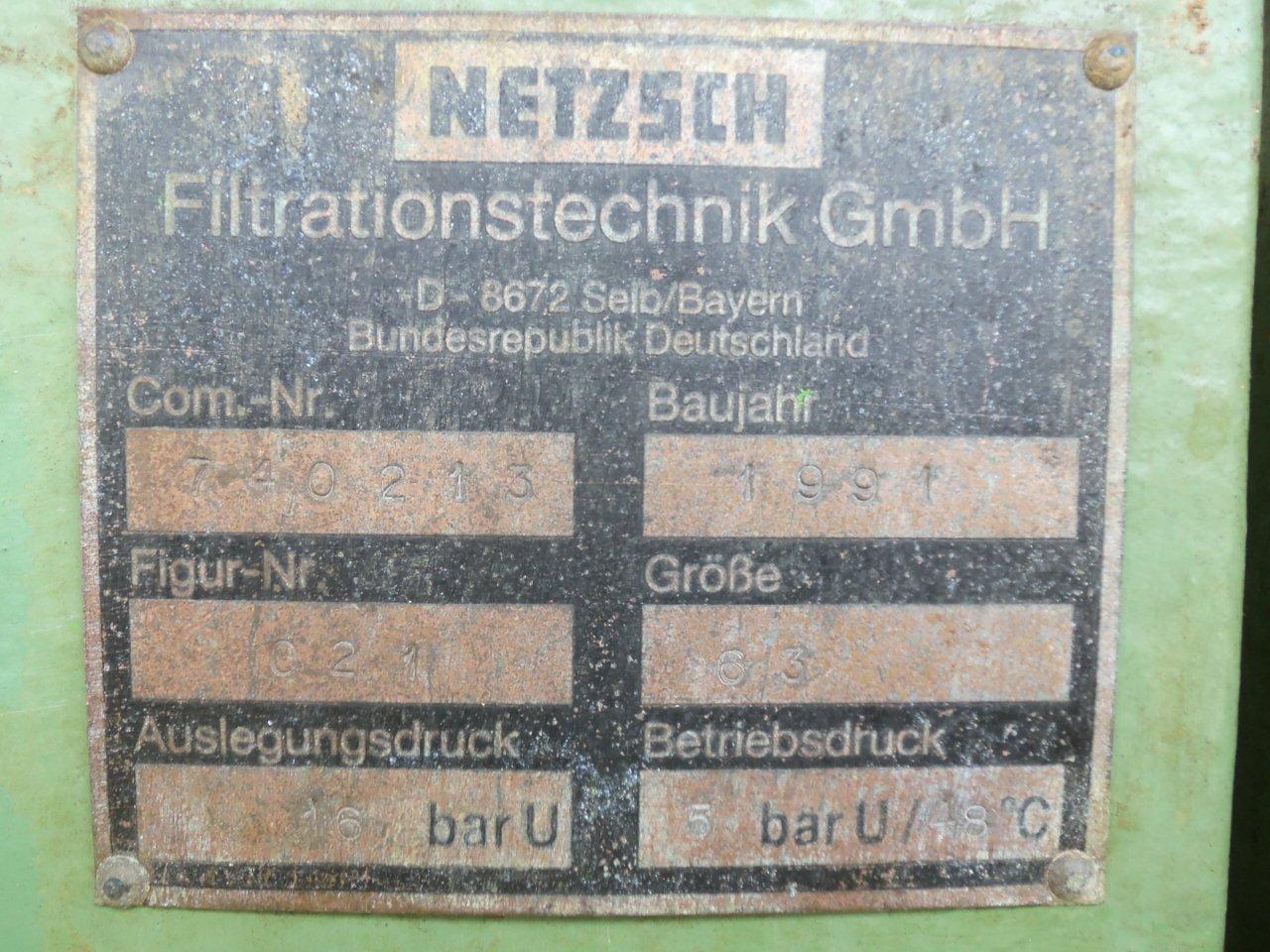Polypropylene Netzsch Filter Press - IPP# 221712