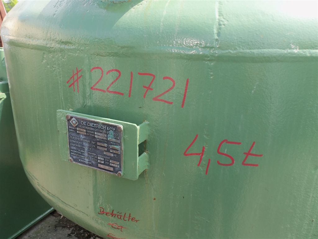   Dryer-Twin Shell & Double Cone 2.5 m3 (88.3 ft3) Glasslined For Sale - IPP# 221721