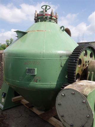 Glasslined Technoglass DA-4000l Dryer-Twin Shell & Double Cone