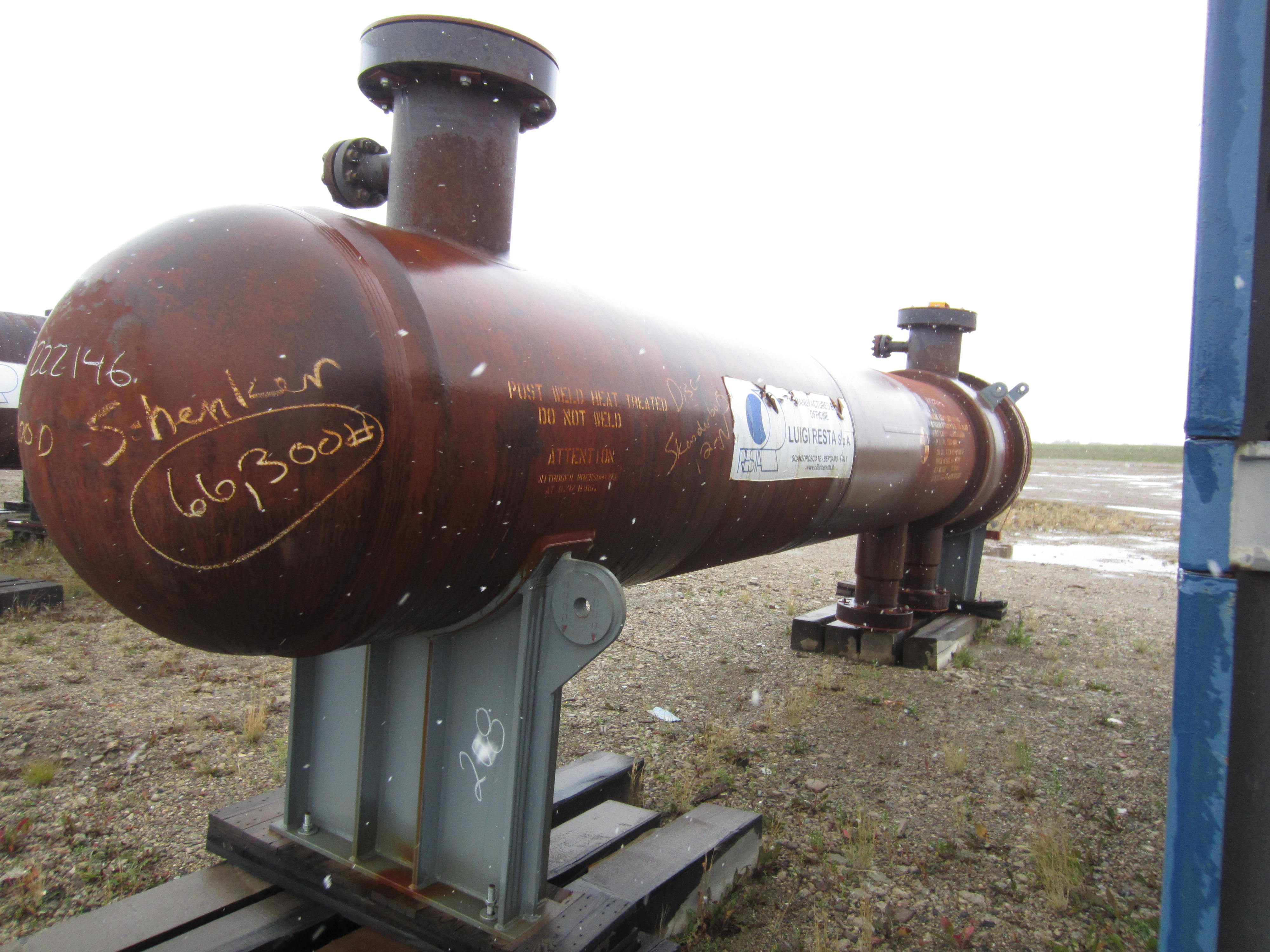 Unused Stainless Steel 321 Clad Shell and Tube Heat Exchanger - IPP# 222146