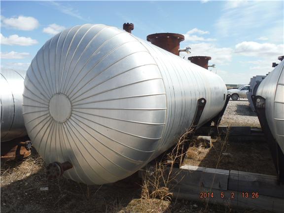 Unused Stainless Steel 316 Clad Shell and Tube Heat Exchanger - IPP# 222149