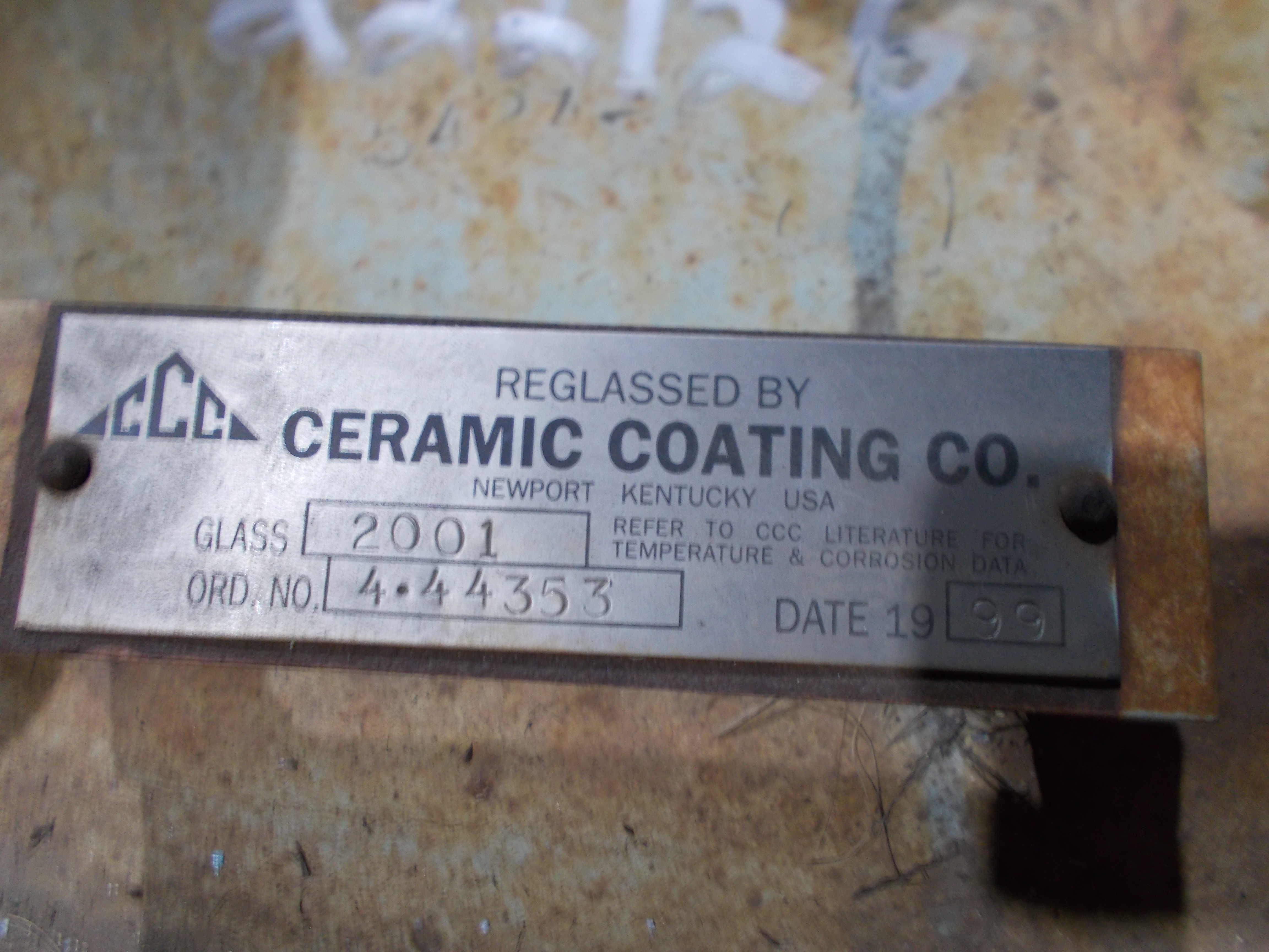  Main Cover Glass Lined Parts  Glasslined For Sale - IPP# 222126