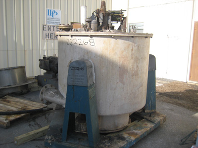  Auto Discharge-Bottom Centrifuge-Basket 1,200 mm (48 in) Stainless Steel 316 For Sale - IPP# 222268