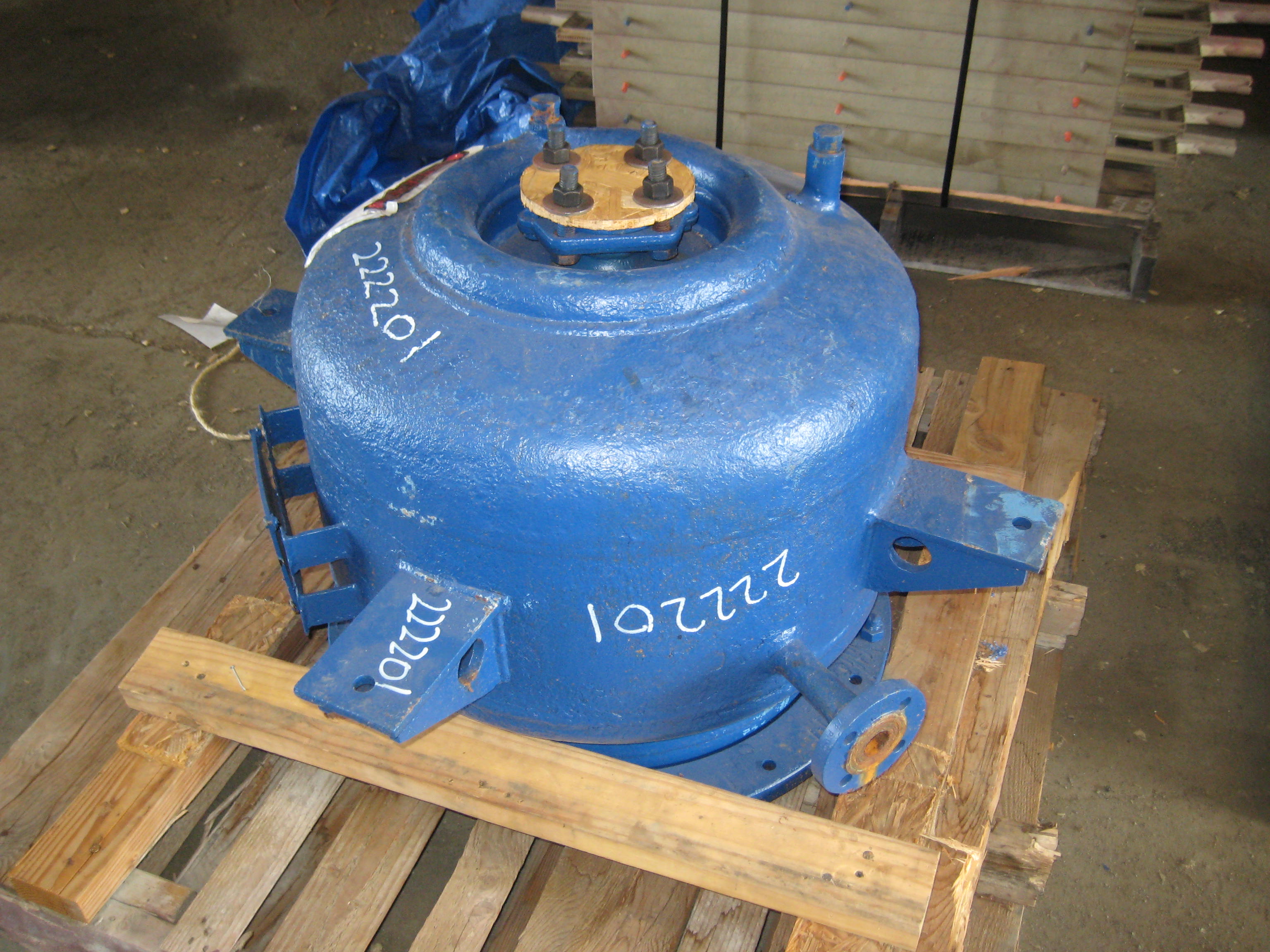 Glasslined DeDietrich CTJ Batch Type Body Only Reactor - IPP# 222201