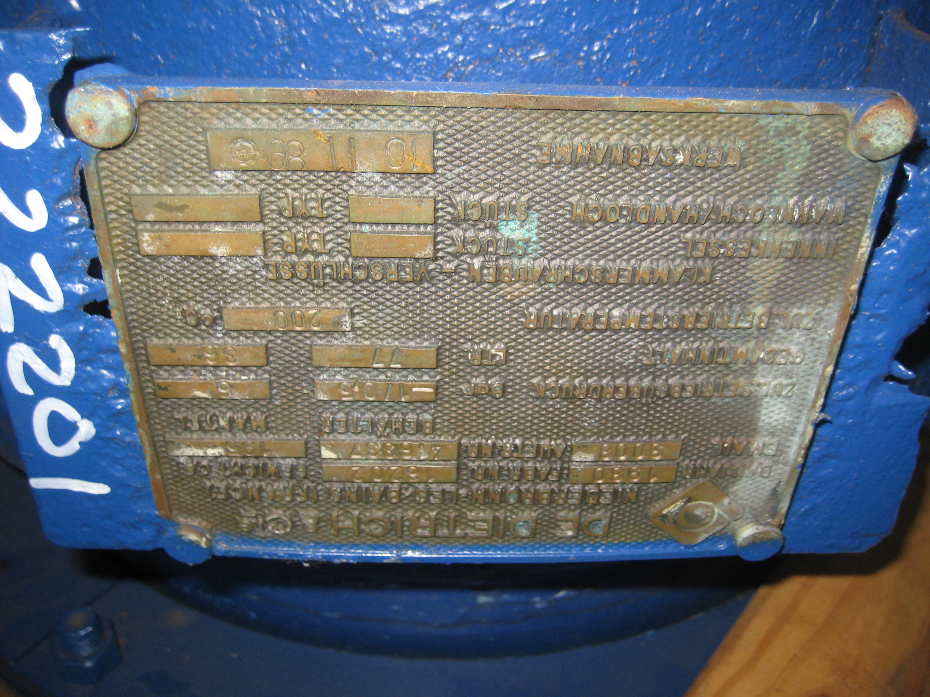 Glasslined DeDietrich CTJ Batch Type Body Only Reactor - IPP# 222201