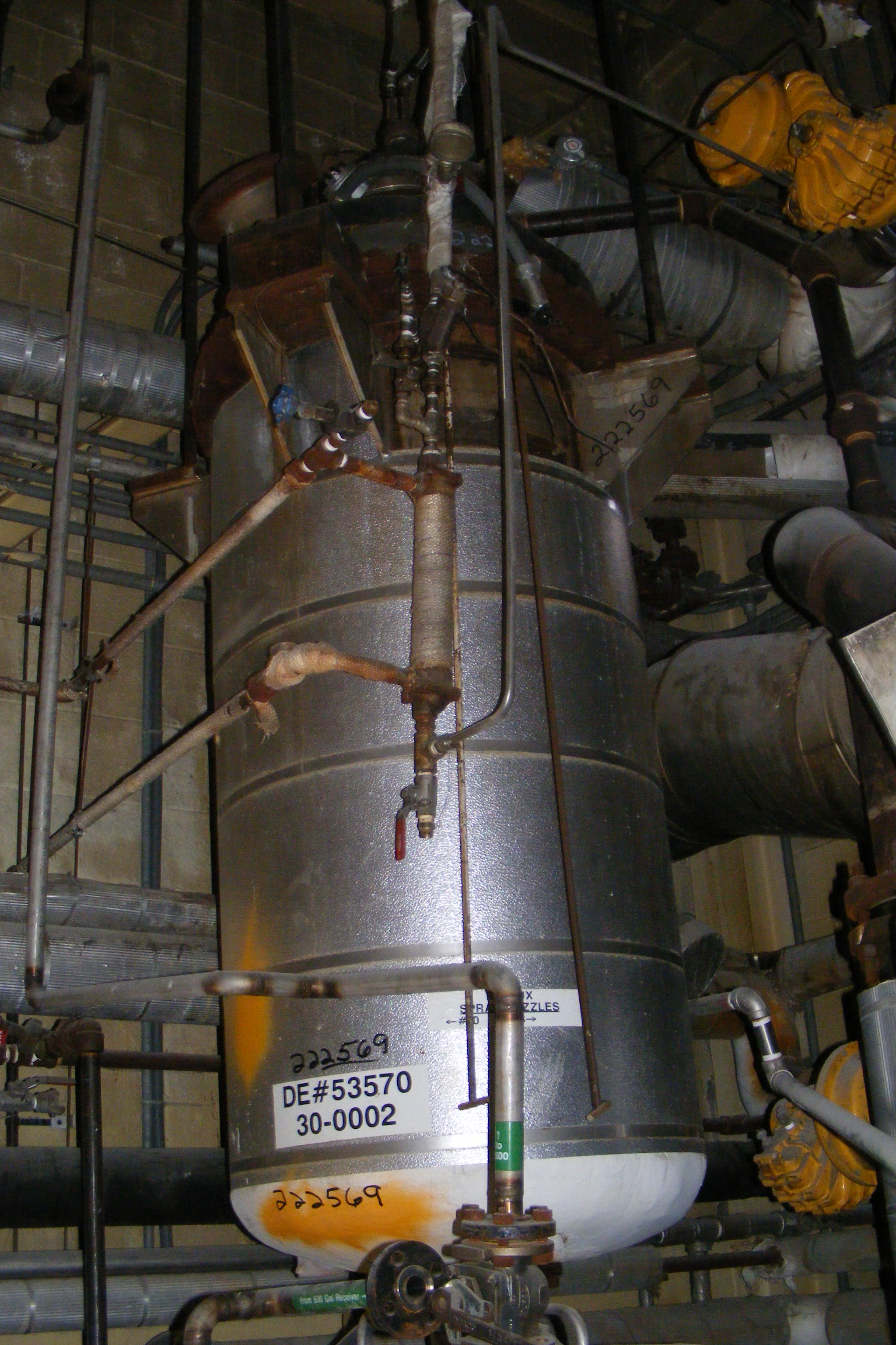 Stainless Steel 321 Alloy Fab Packed Column - IPP# 222569