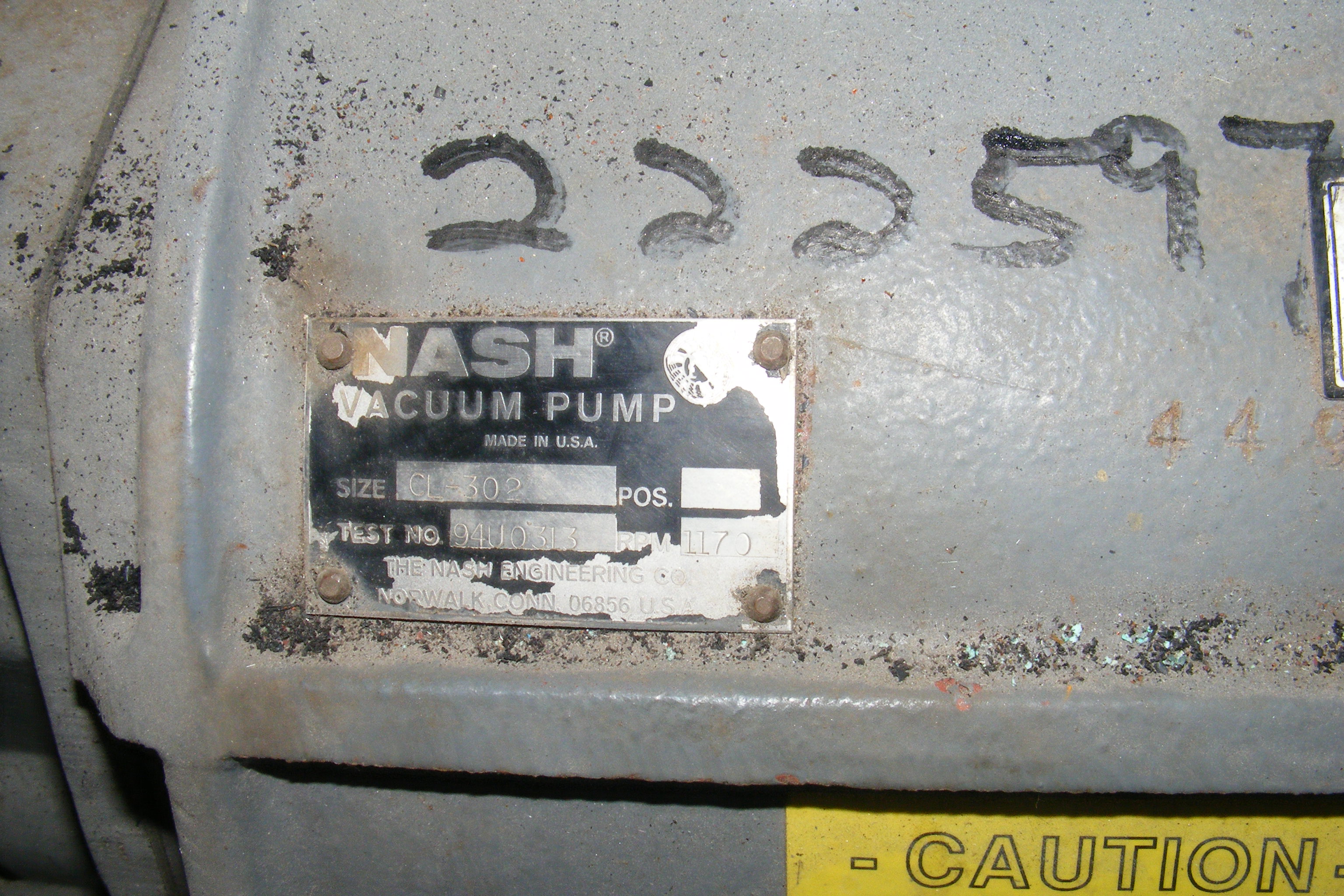  Carbon Steel  Pump-Vacuum 509.7 m3/h (300 CFM) For Sale - IPP# 222597