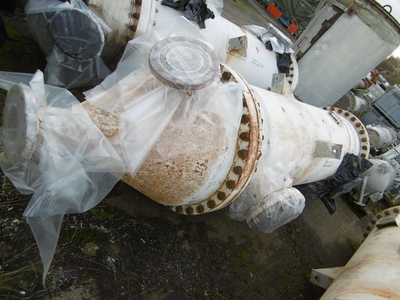  Shell and Tube Heat Exchanger 98.5 m² (1,050 ft²) Stainless Steel 316 For Sale - IPP# 222660