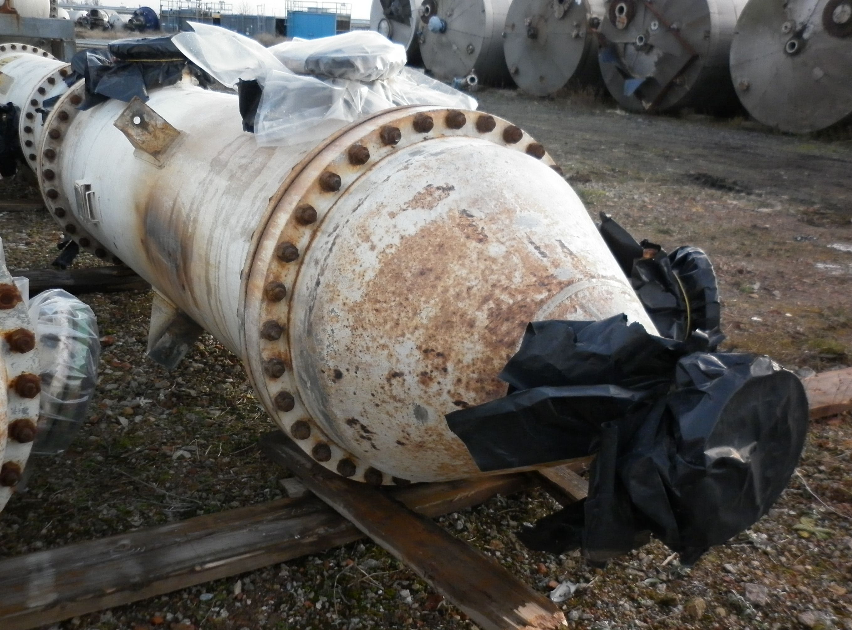 Stainless Steel 316 Clad Mechanica Sarda BEM Shell and Tube Heat Exchanger - IPP# 222661