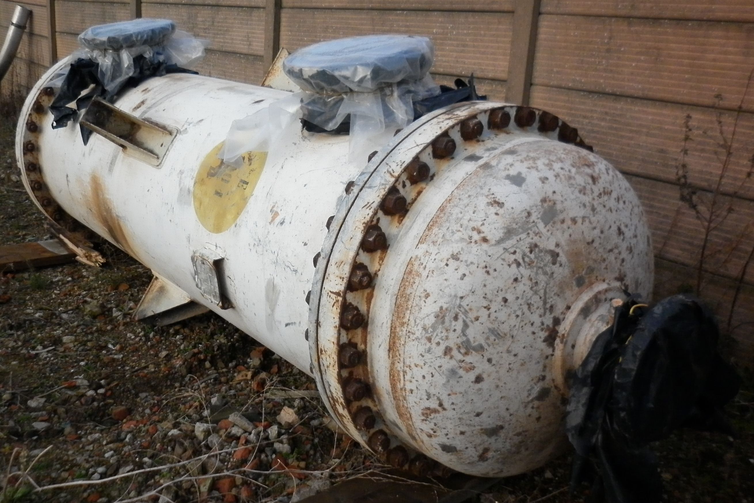 Stainless Steel 316 Clad Mechanica Sarda BEM Shell and Tube Heat Exchanger - IPP# 222663