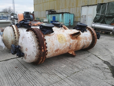  Shell and Tube Heat Exchanger 96 m² (1,050 ft²) Stainless Steel 304 For Sale - IPP# 222668