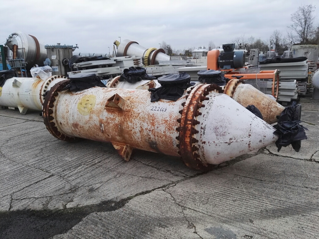  Shell and Tube Heat Exchanger 96 m² (1,050 ft²) Stainless Steel 304 For Sale - IPP# 222668