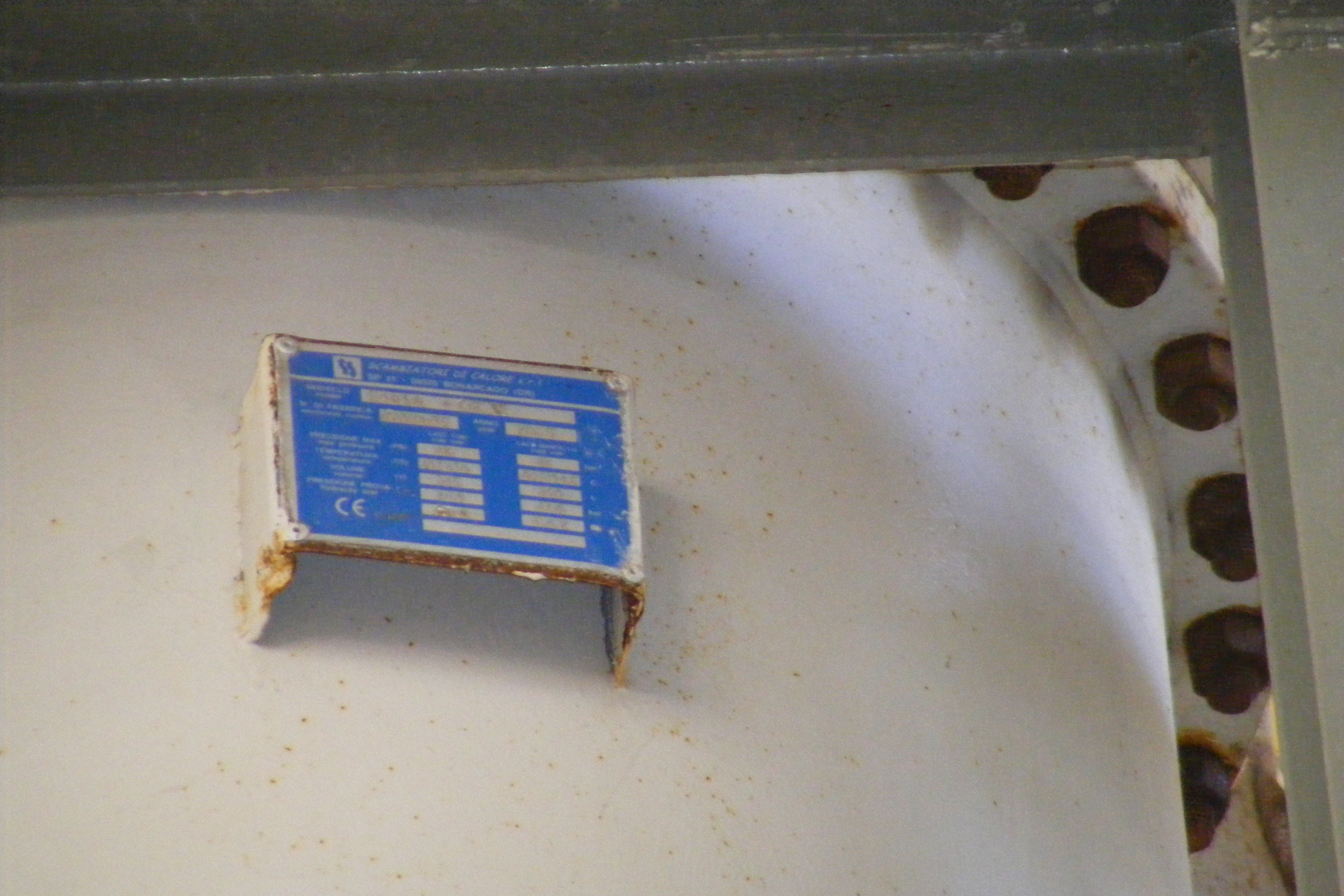  Shell and Tube Heat Exchanger 98.5 m² (1,050 ft²) Stainless Steel 316 For Sale - IPP# 222674