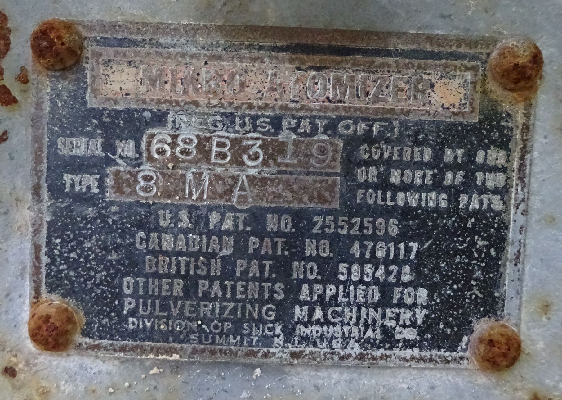  Stainless Steel Other Jet Pulverizer 90 kW (120.7 HP) For Sale - IPP# 222688