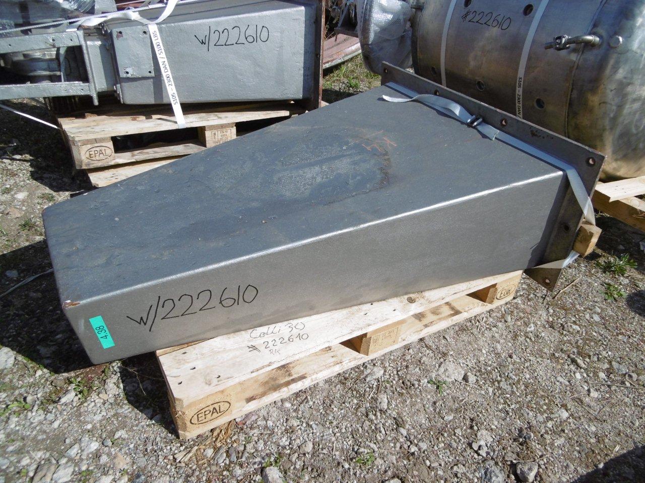   Dryer-Twin Shell & Double Cone 1 m3 (35.3 ft3) Stainless Steel Austenitic For Sale - IPP# 222610