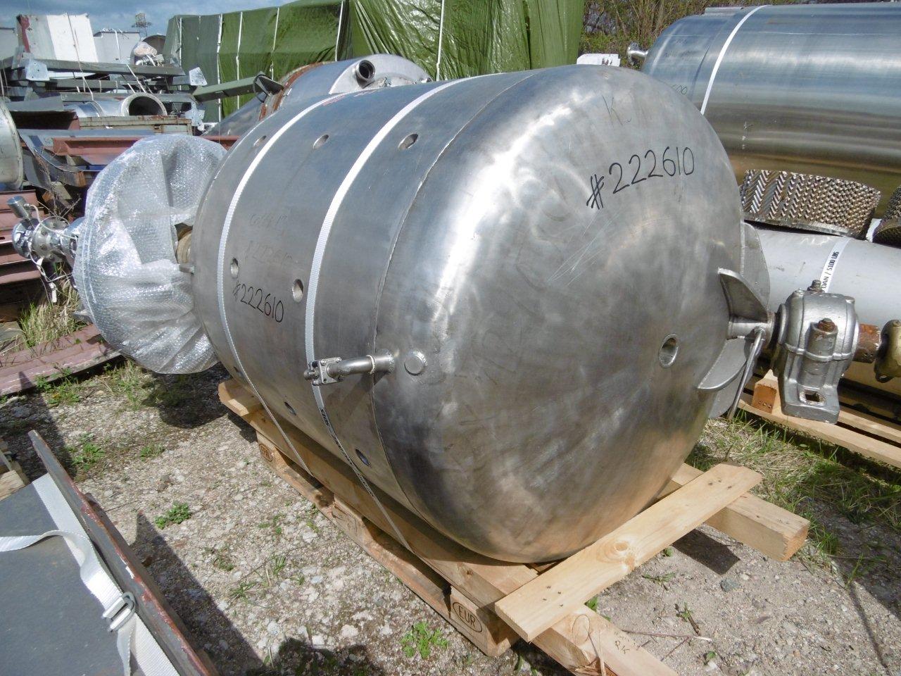   Dryer-Twin Shell & Double Cone 1 m3 (35.3 ft3) Stainless Steel Austenitic For Sale - IPP# 222610