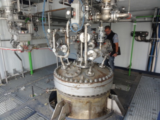 Stainless Steel 316 Reschka GmbH Hydrogenation Reactor