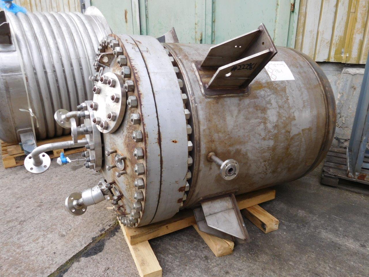  Stainless Steel Austenitic Hydrogenation Reactor 1,240 L (327.6 gallons) For Sale - IPP# 222961
