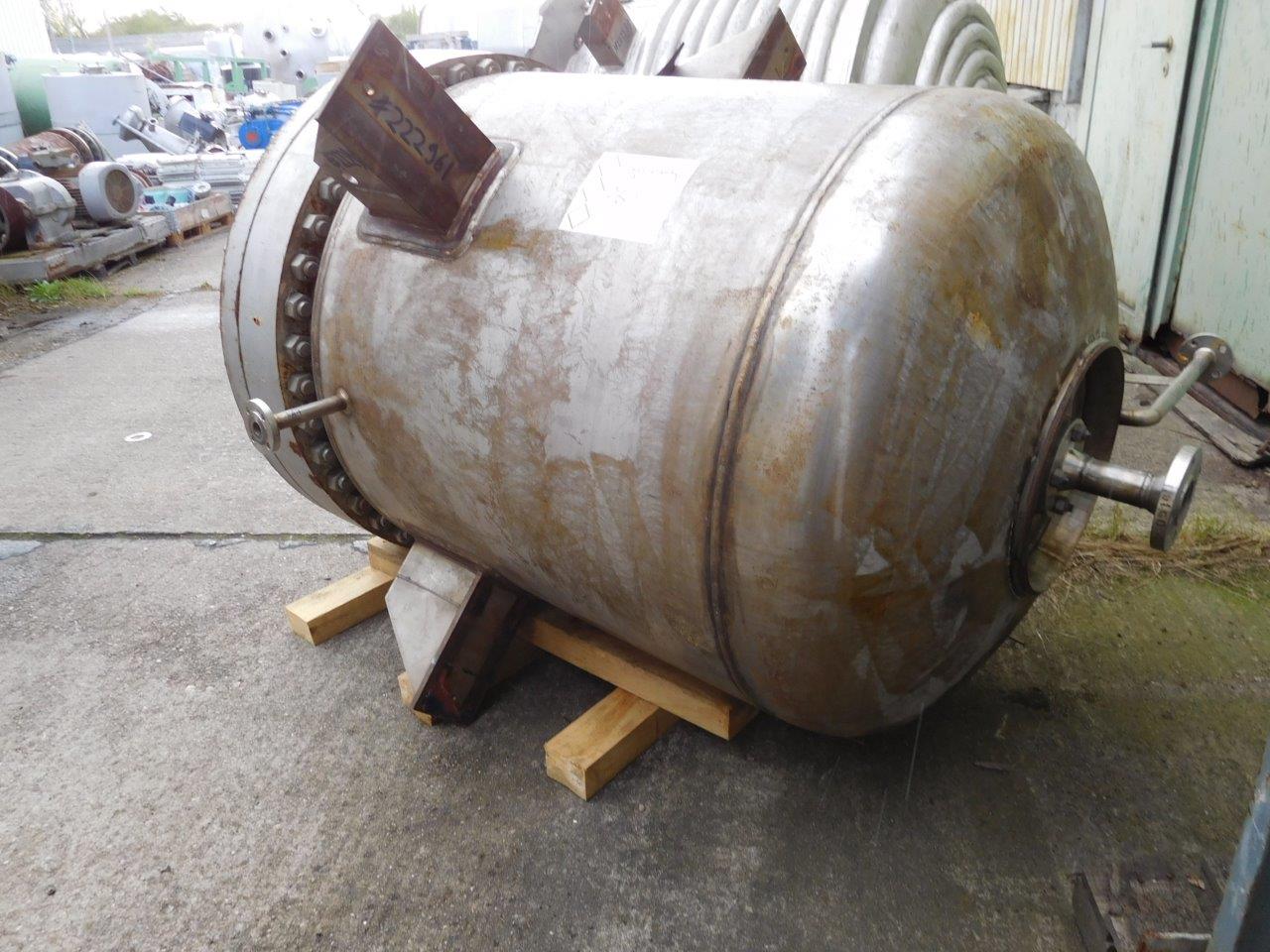  Stainless Steel Austenitic Hydrogenation Reactor 1,240 L (327.6 gallons) For Sale - IPP# 222961