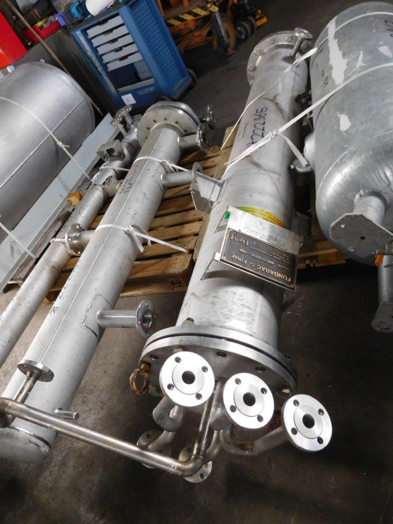 Stainless Steel 316 Dr. M R-1.3-3-1650/T140Z Pressure Leaf Filter - IPP# 222965