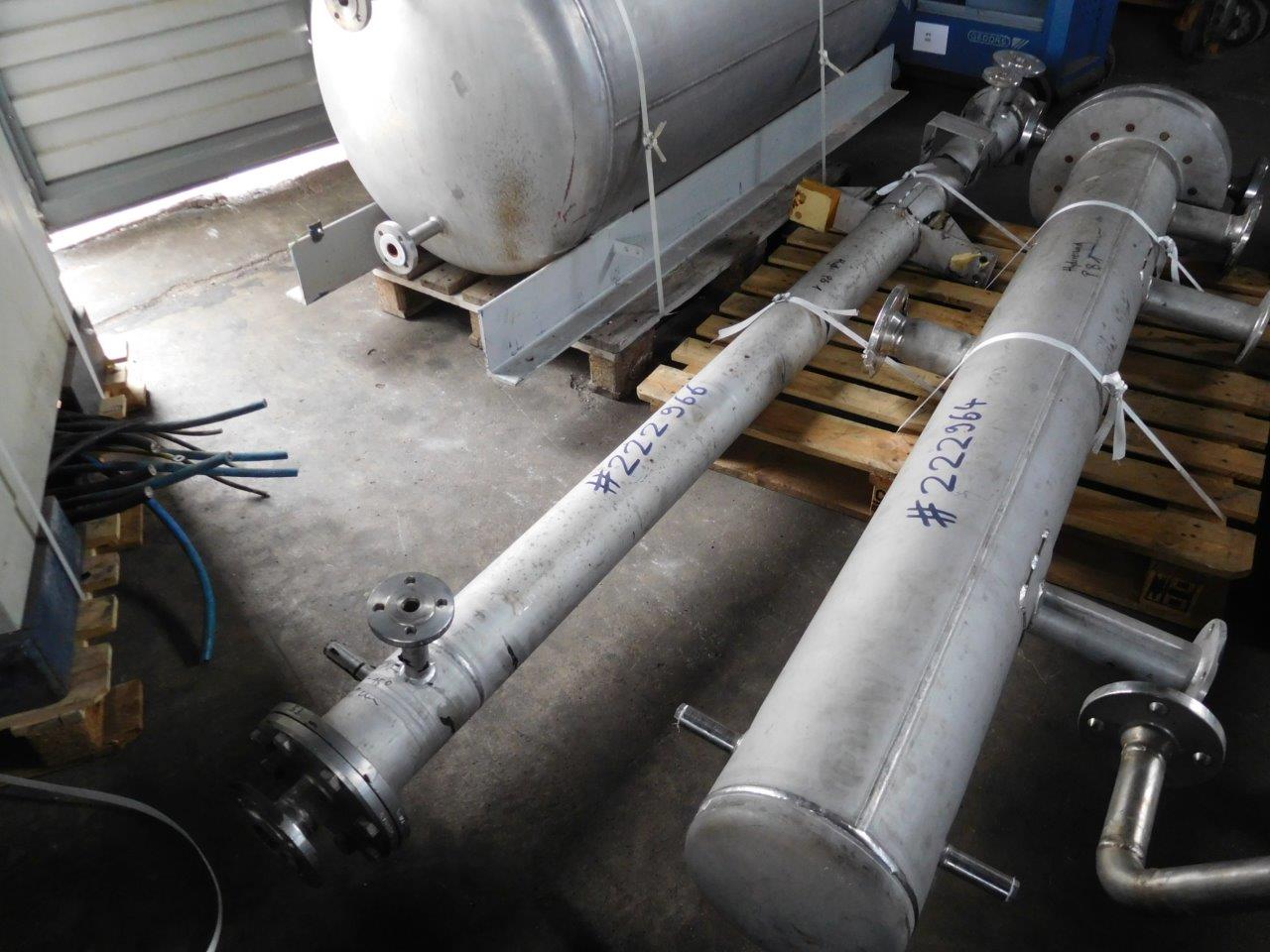 Stainless Steel Other IGEFA Siegen/Germany 161SU-140-140-19-2400-18-0 Shell and Tube Heat Exchanger - IPP# 222966